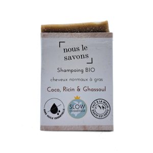 photo Shampoing solide bio cheveux normaux à gras - NOUS LE SAVONS 1