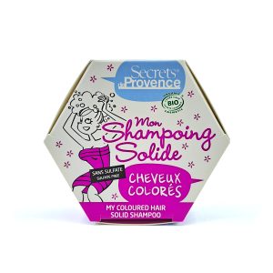photo produit shampoing solide secret de provence cheveux colorés secret de provence
